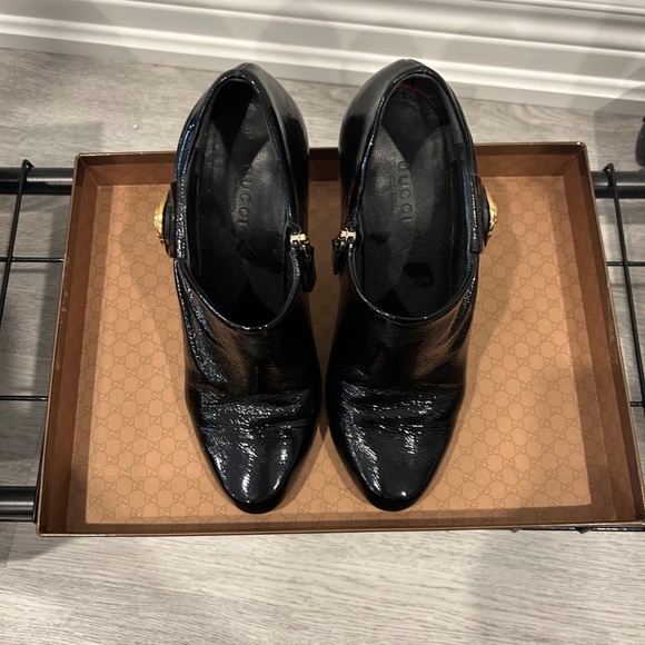 Gucci Black Leather Heels - Picture 7 of 12